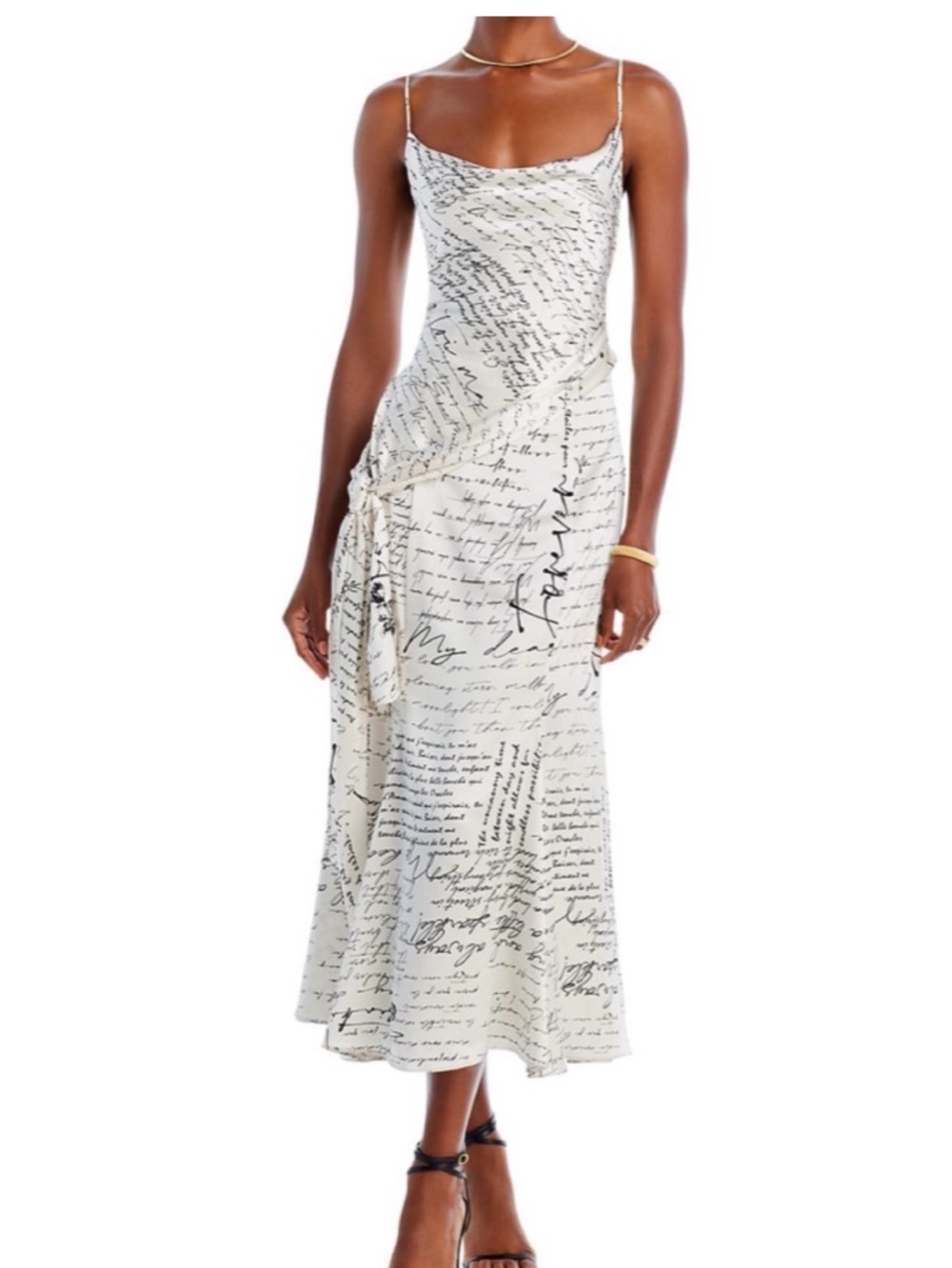 cinq a sept Mon Amour Printed Slip Dress sz 00